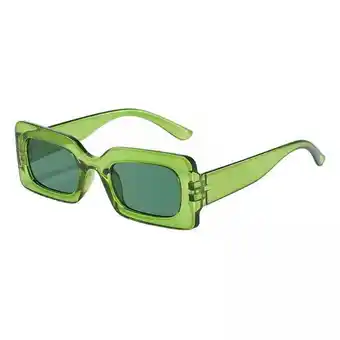 Walmart hengtong 2xDriving Glasses Traveling Travel Summer Rectangle Sunglasses for Women Men Green offer