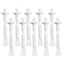 Walmart Reusable Spatula & Waxing Applicator Sticks - Pack of White Stick Makeup And with Double Ends offer