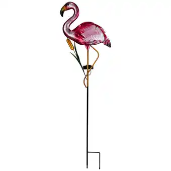 Walmart Northlight Solar Lighted Pink Flamingo Outdoor Garden Stake - 37.25 offer