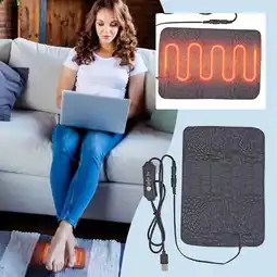 Walmart USB Three Speed thermostat Leather Heating Pad offer