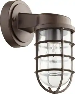 Walmart Quorum International 701 Belfour 1 Light 10 Tall Outdoor Wall Sconce - Bronze offer