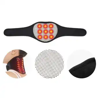 Walmart Self Heating Magnetic Neck Support Brace Collar Pain Relief Heat Pad J6T0 offer