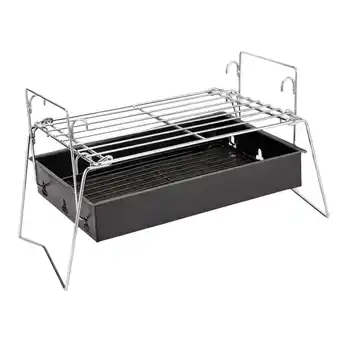 Walmart Camping Grill Removable Stand Grill Cookware Grilling Stand Foldable Accessories offer