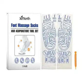 Walmart Acupressure Reflexology Socks with Trigger Point Massage Tools, Foot Massag AU P0I7 offer