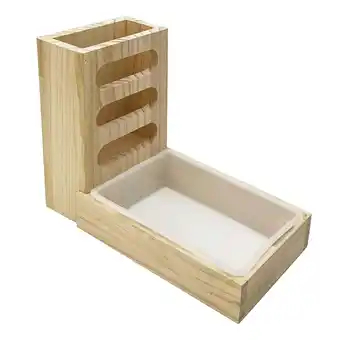 Walmart Bvdfgk Hay Feeder with Litter Pan Feeding Manger Bunny Hay Holder for offer