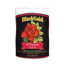 Walmart Sun Gro Horticulture 1410102 2CF P 2 cu ft.Black Gold All Purpose Potting Soil with Fertilizer offer