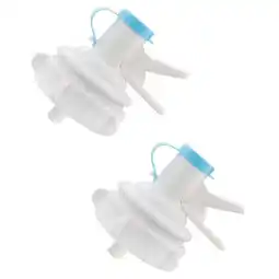 Walmart 2 Pack Water Dispenser Valve, Jug Valve Cap Bottle Spout Reusable Plastic Spigot Faucet offer