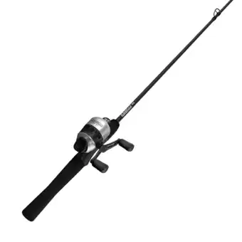 Walmart Zebco 33 Micro Spincast Reel and Fishing Rod Combo, 5-Foot 2-Piece Rod, Size 10 Reel, Silver/Black offer