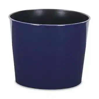 Walmart Cheungs PP-102NB 7 in. Round Planter with A Tapered Body - Navy Blue offer