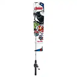 Walmart Ugly Stik Marvel Black Panther 3' Spincast Combo - Kids Fishing Combo offer