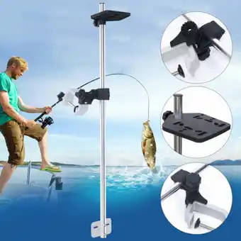 Walmart Universal Portable Transducer Bracket + Fishfinder Mount 360 Adjustable Bracket offer