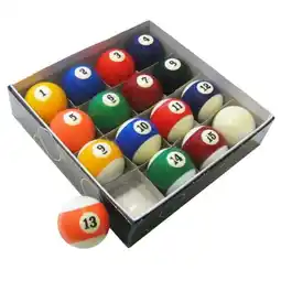 Walmart Carmelli Pool Table Regulation Billiard Ball Set, Multicolor offer