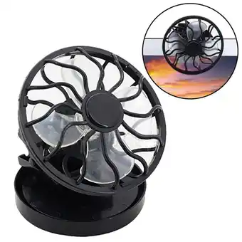 Walmart Kiplyki Wholesale Portable Clip On Solar Cell Fan Sun Power Energy Panel Cooling Summer Cooler offer