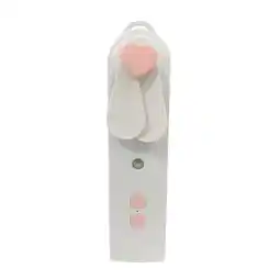 Walmart DESTYER Portable 2 In 1 Mini Fan Humidifier USB Rechargeable Handheld Fan Water Pink offer