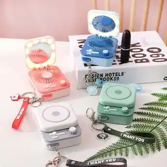 Walmart BLNVKOP Fans For Home Summer New Cute 3 Gears Wind Speed Usb Charging Portable Foldable Fan offer