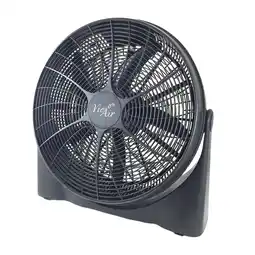 Walmart Vie Air 20 High-Velocity 5 Blade Tilting Ultra Lightweight Turbo Floor Fan offer