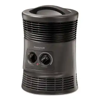 Walmart Honeywell 360 Surround Fan Forced Heater, 1,500 W, 9 x 9 x 12, Gray, Each offer