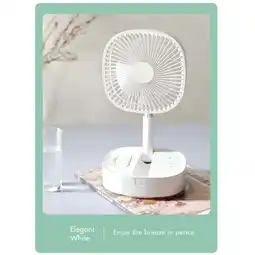 Walmart BLNVKOP Foldable Telescopic Rechargeable Fan Cooler With Humidification Phone - Fans For Home offer