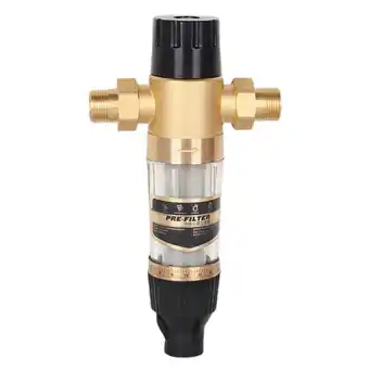 Walmart Brass Whole House Water Pre Filter System Backwash Rust Prefilter 40microns for PPR20 offer