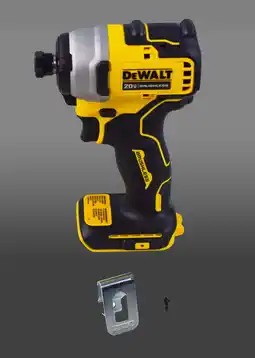 Walmart DEWALT DCF809B-NBX, 20V Cordless 1/4 Impact Driver, 1700 in-lbs 2800 RPM offer