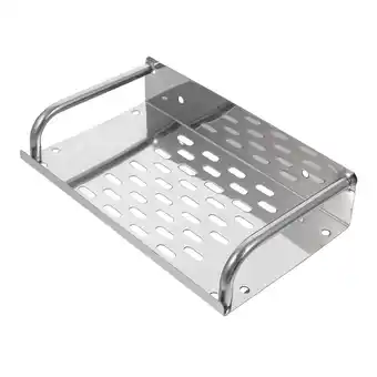 Walmart Single Shelf Storage Holder Metal Mounted Shelves for Stainless Steel offer