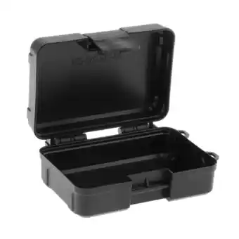 Walmart SunniMix Toolbox Storage Case Lockable Hard Case for Household Hobby or Craft Outdoor 12cmx8cmx2.5cm offer