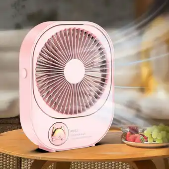 Walmart BLNVKOP Creative Mini Fan Home Silent Portable Desktop Fan 6 Inch USB Mini Fan - Fans For Home offer