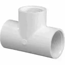 Walmart Manufacturer Varies Tee,1 1/2 in Pipe Size, Schedule 40,FNPT 405015 offer