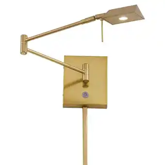 Walmart George Kovacs Lighting - George's Reading Room-LED Swing Arm Wall Sconce in offer