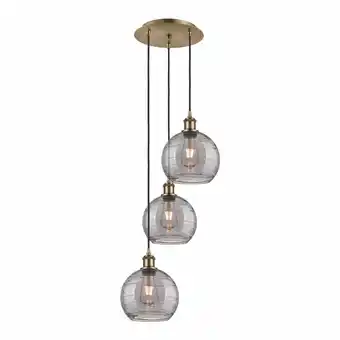 Walmart Innovations Lighting 113B-3P 30 15 Athens Deco Swirl Pendant Athens Deco Swirl 3 Light 15 offer