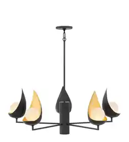 Walmart Hinkley Lighting - Ren - Six Light Medium Chandelier in Modern-Glam-Scandinavian offer