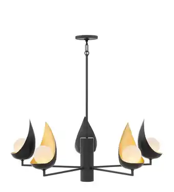 Walmart Hinkley Lighting - Ren - Six Light Medium Chandelier in Modern-Glam-Scandinavian offer