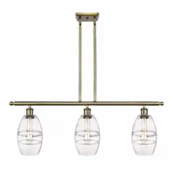 Walmart Innovations Lighting 516-3I-9-36 Vaz Linear Vaz 3 Light 36 Wide Linear Pendant - Brass offer