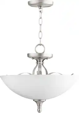 Walmart Quorum International 2827-15 Jardin 3 Light 15 Wide Pendant / Semi-Flush Ceiling Fixture offer