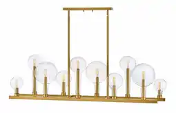 Walmart Hinkley Lighting - Alchemy - Ten Light Linear Chandelier in offer