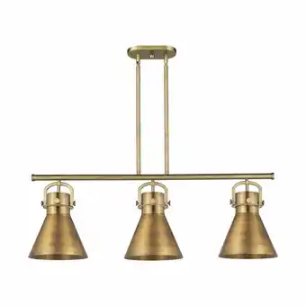 Walmart Innovations Lighting 410-3I-13-42 Newton Cone Pendant Newton Cone 3 Light 42 Wide offer