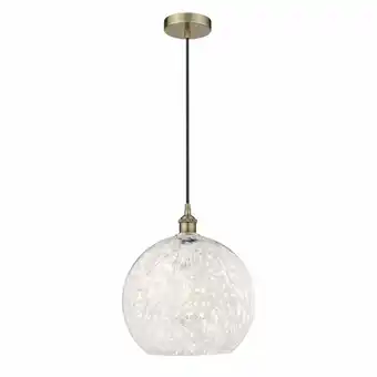 Walmart Innovations Lighting 616-1P 17 14 White Mouchette Pendant White Mouchette 14 Wide offer