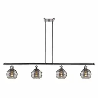 Walmart Innovations Lighting - Rochester - 4 Light Stem Hung Island In Industrial offer