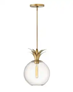 Walmart 41927HB-Hinkley Lighting-Palma - 1 Light Small Pendant-Heritage Brass Finish offer