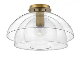 Walmart Hinkley Lighting - One Light Semi-Flush Mount - Lotus - 1 Light Medium offer