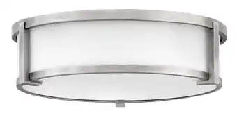 Walmart Hinkley Lighting - Three Light Flush Mount - Foyer - Lowell - 21W 3 LED Large offer