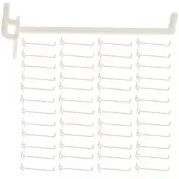 Walmart Himition 50pcs Pegboard Hooks Shop Utility Pegboard Board Hooks Garage Store Tool Hooks offer