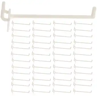 Walmart Himition 50pcs Pegboard Hooks Shop Utility Pegboard Board Hooks Garage Store Tool Hooks offer