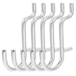 Walmart Diekin 20pcs Metal Pegboard Hooks Pegboard Key Tools Hangers Small Tools Utility Display Hooks offer