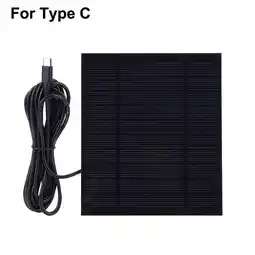 Walmart 3.5W Solar Panel Charger for Phones and Cameras Garden Light Charger for Type-c offer