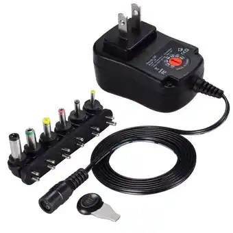 Walmart 3-12V Adjustable Power Supply 12W1.2A Adjustable Regulated Power Supply offer