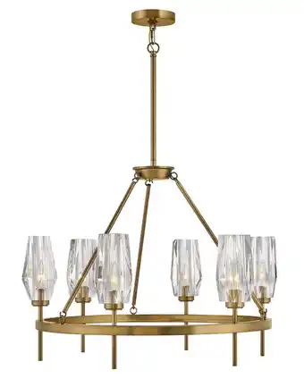 Walmart Hinkley Lighting - Ana - 6 Light Medium Chandelier in Modern-Glam Style - 30 offer