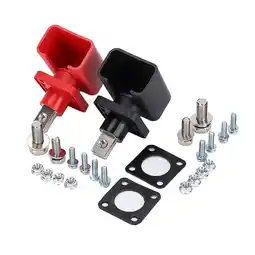 Walmart yotijar 2 Pieces Battery Terminal Connector Easily Install High Current for Boat Car offer