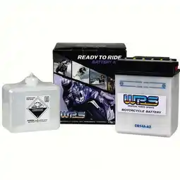 Walmart WPS - Western Power Sports CB7B-B 12V Heavy Duty Battery W / Acid Cb7B-B offer