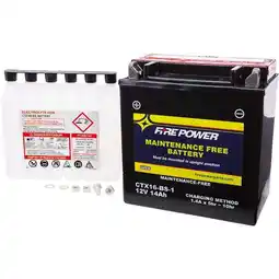 Walmart MMG CTX16-BS-1 Maintenance Free Battery Ctx16-Bs-1 offer